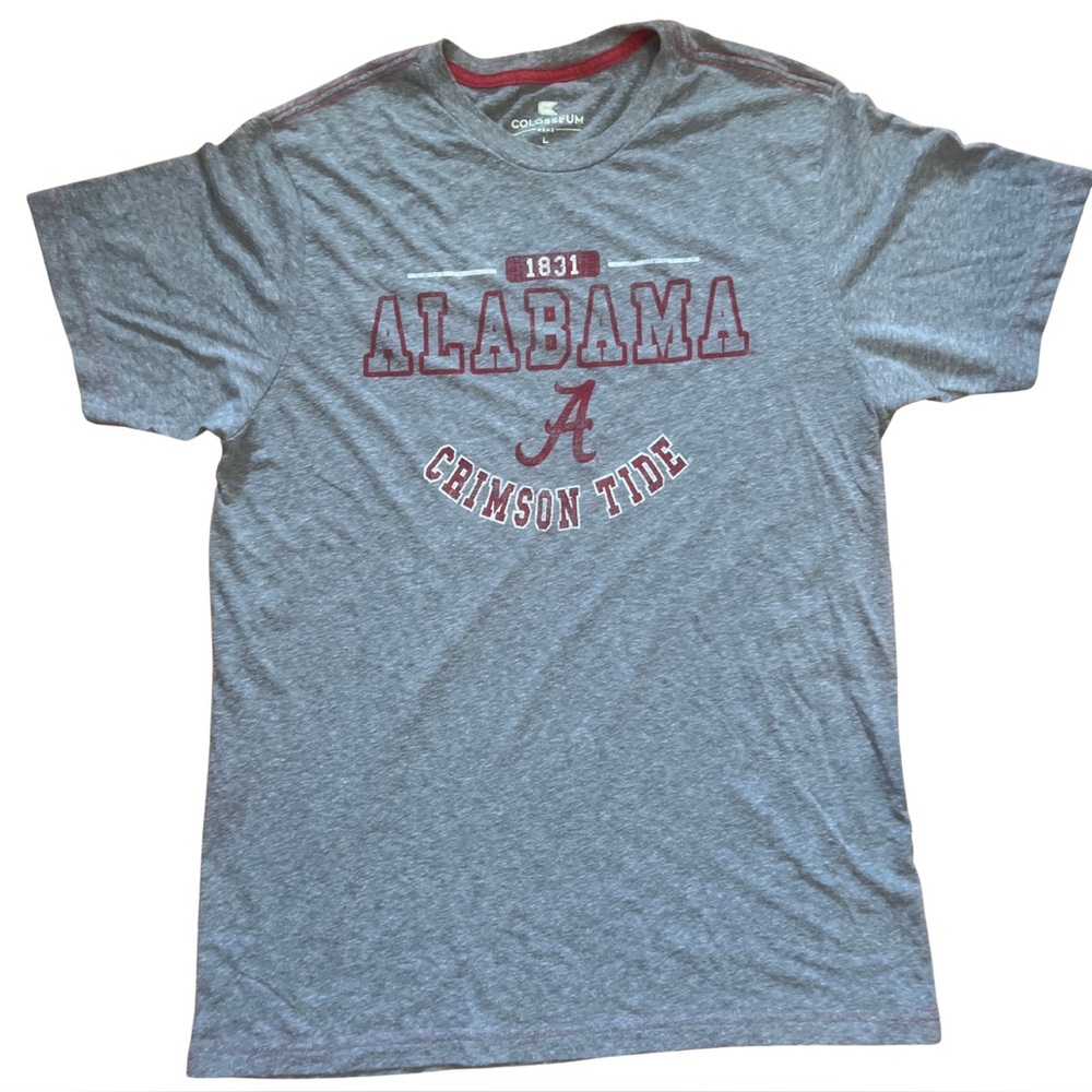 University of Alabama - Colosseum Men's Heather Gray Tee